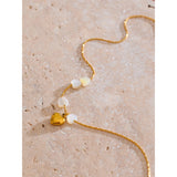 Zoe Shell Heart Pendant – Chic & Trendy Necklace for Women | Huna Jewelry