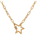 Andromeda Star Pendant Necklace – Modern, Bold & Stylish Jewelry | Huna Jewelry