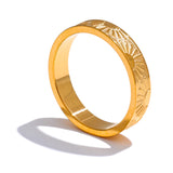 Harper Sol Glow Ring – Minimalist & Water-Resistant Jewelry | Huna Jewelry