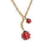 Gianna Ladybug Pendant Necklace – Red Charms Y Style Jewelry | Huna Jewelry