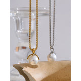 Messody Pearl Pendant Necklace – Classic & Elegant Jewelry | Huna Jewelry