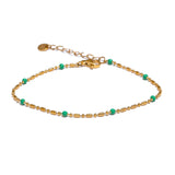 Zoey Beaded Bracelet – Dainty & Colorful Stackable Jewelry | Huna Jewelry
