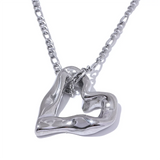 Mayana Heart Pendant Necklace – Minimalist & Modern Jewelry | Huna Jewelry