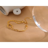 Zaylee Knotted Chain Bracelet – Unique & Dainty Statement Jewelry | Huna Jewelry