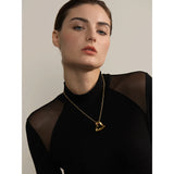 Mayana Heart Pendant Necklace – Minimalist & Modern Jewelry | Huna Jewelry