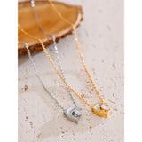 Melissa Dolphin Pendant Necklace – Waterproof & Tarnish-Resistant Jewelry | Huna Jewelry
