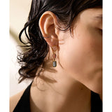 Lilia Natural Stone Drop Earrings – Elegant Dangle Jewelry for Women | Huna Jewelry