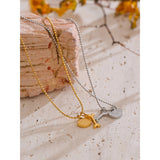 Brigitte Puppy & Bone Pendant – Cute & Stylish Beaded Necklace | Huna Jewelry