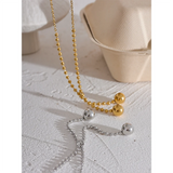 Hallie Beaded Drop Necklace – Elegant & Timeless Jewelry | Huna Jewelry