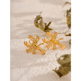 Goldie Crayfish Stud Earrings – Unique & Water Resistant Jewelry | Huna Jewelry
