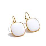 Isla Square Colored Earrings – Bold & Trendy Statement Jewelry | Huna Jewelry