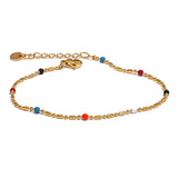 Zoey Beaded Bracelet – Dainty & Colorful Stackable Jewelry | Huna Jewelry
