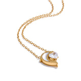 Melissa Dolphin Pendant Necklace – Waterproof & Tarnish-Resistant Jewelry | Huna Jewelry