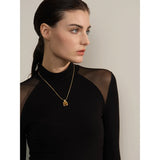 Blair Tiger Stone Pendant – Elegant & Sophisticated Necklace | Huna Jewelry