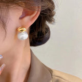 Bean Pearl Earrings