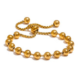 Molly Beaded Bracelet – Adjustable & Waterproof Everyday Jewelry | Huna Jewelry