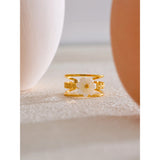Caoimhe Flower Ring – Delicate & Elegant Floral Jewelry | Huna Jewelry