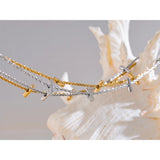 Ezra Tube Bead Necklace – Unique & Tarnish-Resistant Jewelry | Huna Jewelry