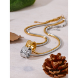 Hazel Round Pendant Necklace – Bold & Rust-Resistant Jewelry | Huna Jewelry