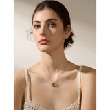 Starlight Stainless Steel Pendant Necklace – Celestial Elegance | Huna Jewelry