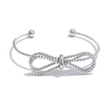 Winnie Bow Knot Cuff Bracelet – Dainty & Tarnish-Resistant Jewelry | Huna Jewelry