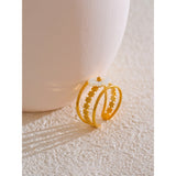 Caoimhe Flower Ring – Delicate & Elegant Floral Jewelry | Huna Jewelry