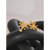 Goldie Crayfish Stud Earrings – Unique & Water Resistant Jewelry | Huna Jewelry