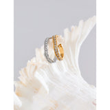 Ellis Sparkly Thin Ring – Dainty & Water-Resistant Jewelry | Huna Jewelry
