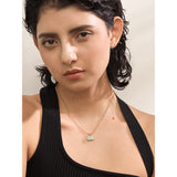Cressida Natural Stone Pendant Necklace – Elegant & Stylish Jewelry | Huna Jewelry