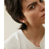 Dani Floral Stud Earrings – Timeless & Rust-Resistant Jewelry | Huna Jewelry