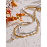 Cosima Waterdrop Pendant Necklace – Bold, Elegant & Classic Jewelry | Huna Jewelry