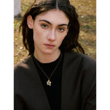 Marcella Natural Shell Flower Pendant Necklace – Elegant & Chic | Huna Jewelry