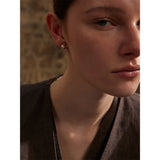 Lana Pearl Bow Earrings – Elegant & Trendy Jewelry for Women | Huna Jewelry