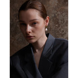 Josie Pearl Drop Earrings – Elegant & Timeless Style for Daily Wear | Huna Jewelry
