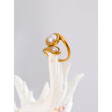 Amelie Pearl Ring – Modern & Classic Elegant Jewelry | Huna Jewelry