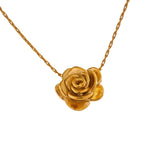 Annabeth Rose Pendant Necklace – Elegant 18K Gold Plated Jewelry | Huna Jewelry