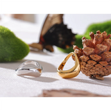Lucille Smooth Minimalist Ring – Elegant & Stylish | Huna Jewelry