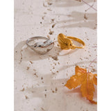 Elle Heart Ring – Smooth Polished Rust-Resistant Jewelry | Huna Jewelry