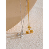 Farah Cherry Pendant Necklace – Cute, Waterproof & Everyday Jewelry | Huna Jewelry