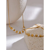 Angelica Freshwater Pearl Necklace – Elegant Vintage Beaded Jewelry | Huna Jewelry