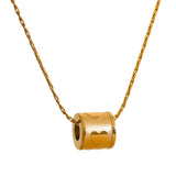 Dorothy Cylinder Heart Pendant Necklace – Elegant & Timeless Jewelry | Huna Jewelry