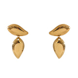 Cameron Leaf Drop Earrings – Unique Waterproof Statement Jewelry | Huna Jewelry