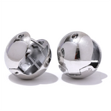 Rhea Round Huggie Hoop Earrings – Polished & Everyday Style | Huna Jewelry