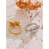 Elle Heart Ring – Smooth Polished Rust-Resistant Jewelry | Huna Jewelry