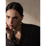 Heather Heart Drop Earrings – Romantic Round Dangle Jewelry | Huna Jewelry