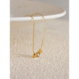 Moira Three Star Pendant Necklace – 18K Gold, Waterproof & Stylish | Huna Jewelry