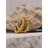 Melody Twisted Hoop Earrings – Unique & Everyday Jewelry | Huna Jewelry
