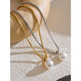 Messody Pearl Pendant Necklace – Classic & Elegant Jewelry | Huna Jewelry