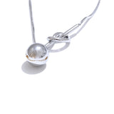 Amy Bead Pendant Necklace – Sleek Knotted & Minimalist Design | Huna Jewelry