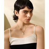 Alice Envelope Pendant – Chic Box Necklace with Natural Shell | Huna Jewelry
